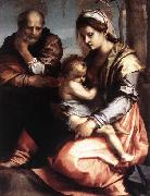 Holy Family Andrea del Sarto